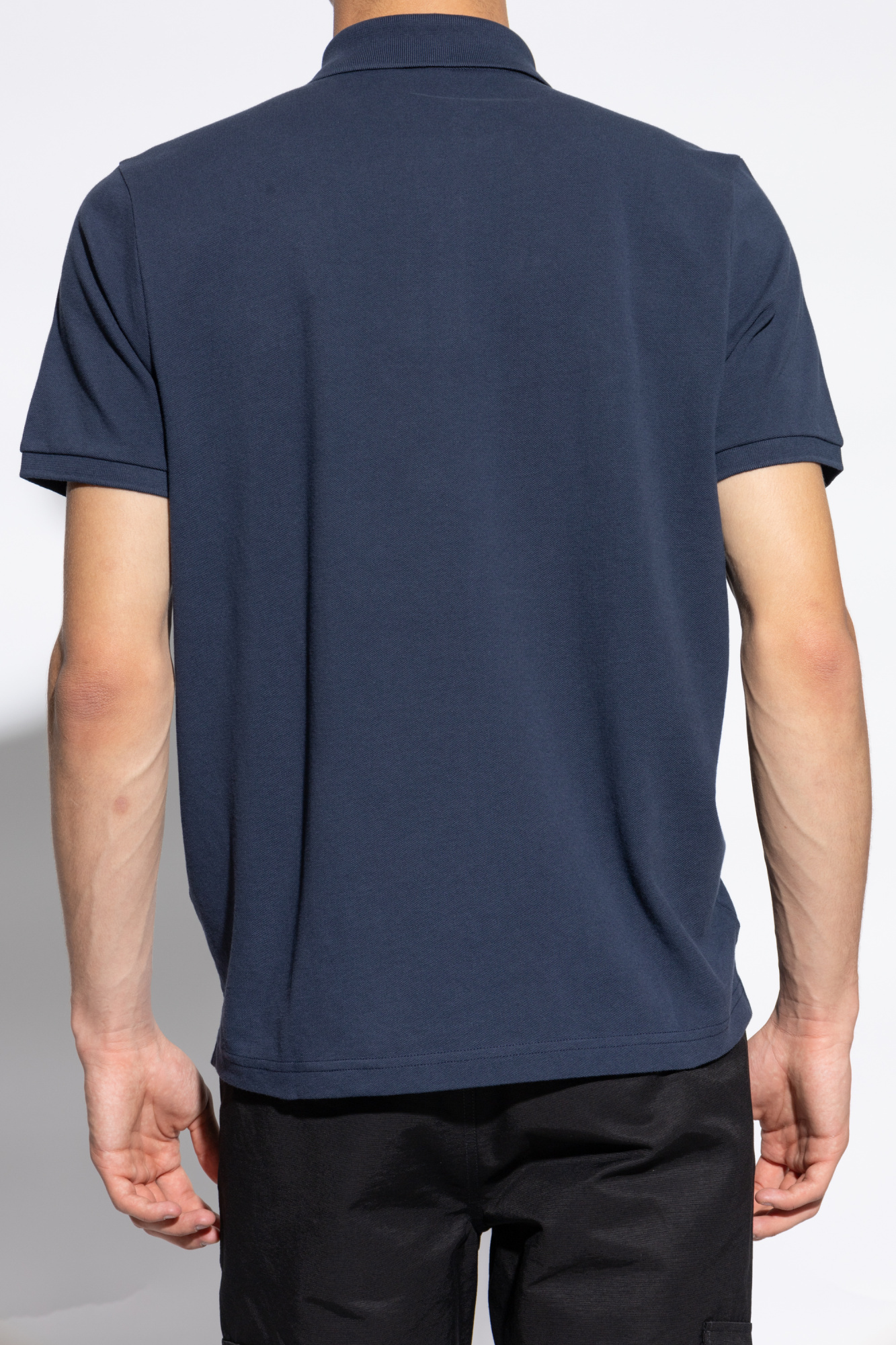 Moose Knuckles Everett Mens Polo Shirt In Blue