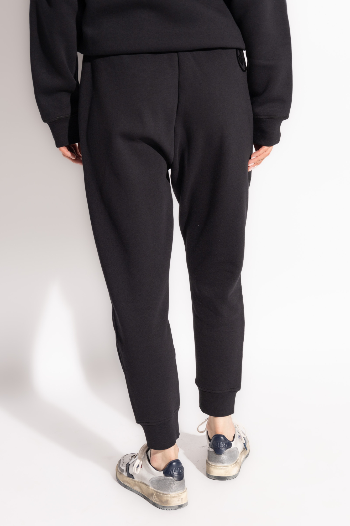 Dsquared2 Jersey Track Pants In Black