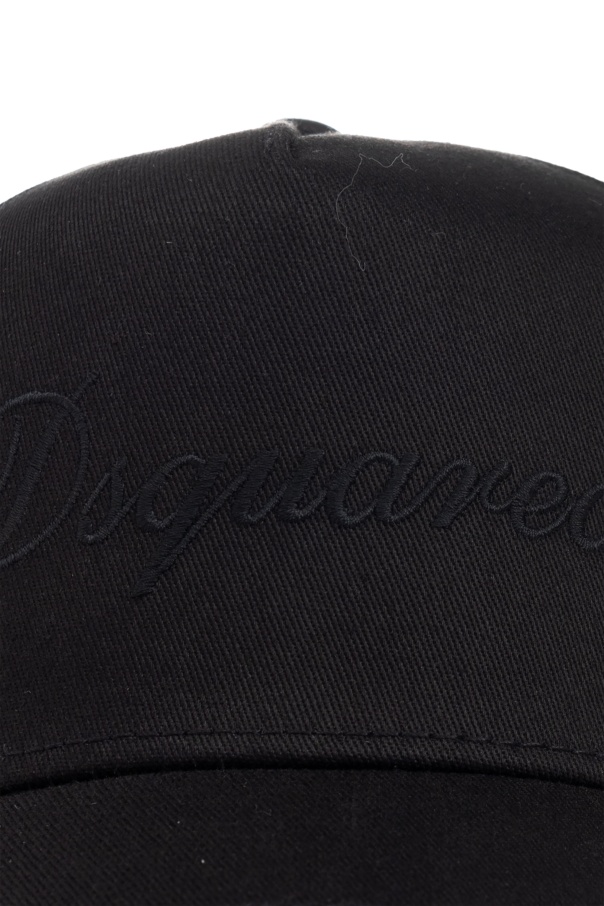 Dsquared2 Logo Hat In Black