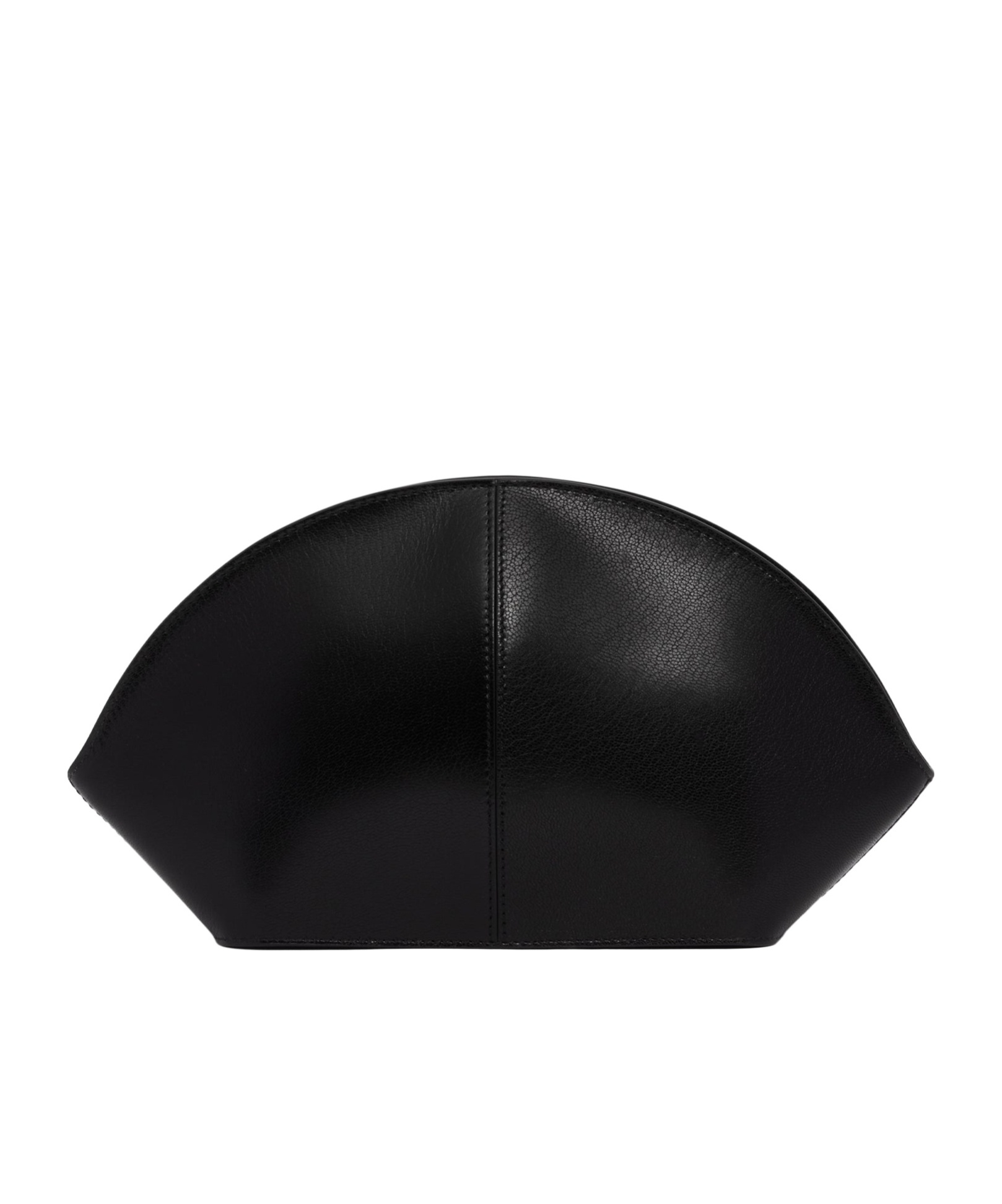 The Row Logo Clutch In Black