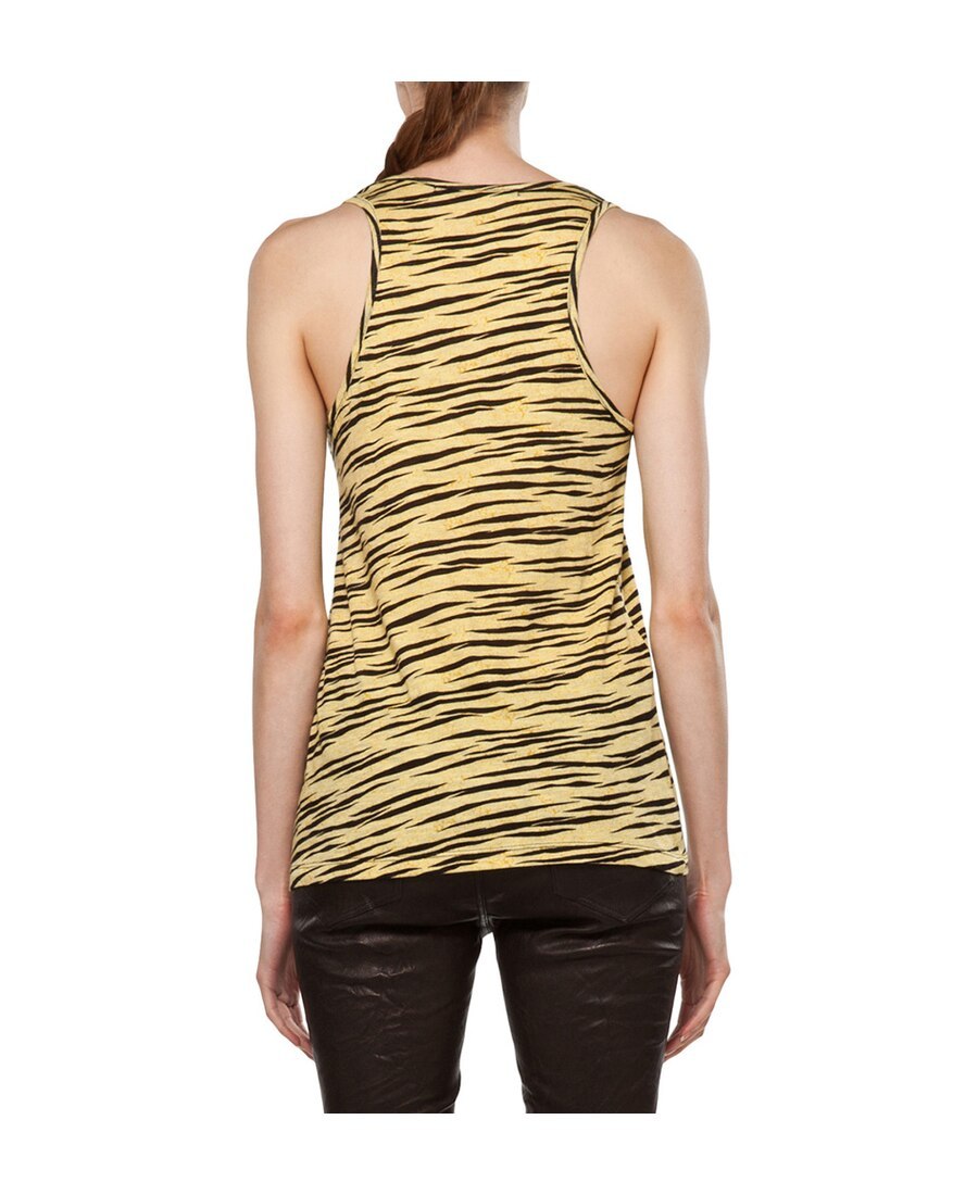 Proenza Schouler Logo Printed Vest In Nude