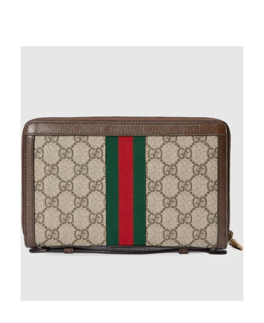 Gucci Ophidia Gg Travel Case In Nude