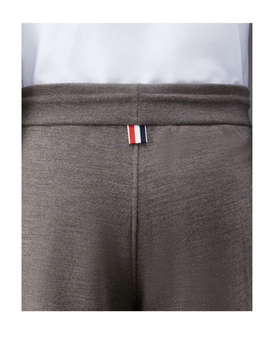 Thom Browne 4-bar Wool Track Pants In Black