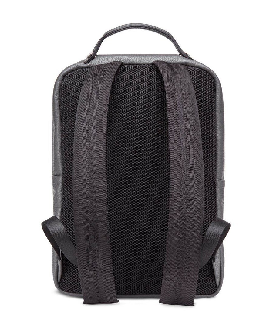 Shop Fendi Baguette Cut Out Backpack In Gray