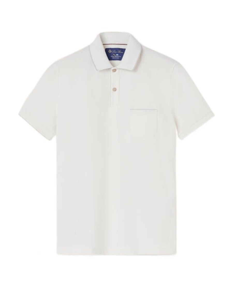 LORO PIANA LORO PIANA REGATTA SHORT SLEEVED POLO SHIRT