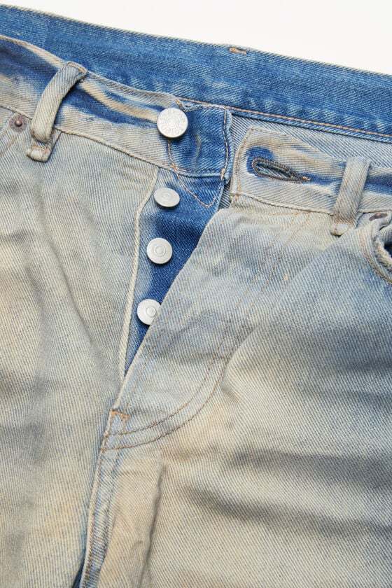 Acne Studios Loose Fit Jeans 2021f In Gray