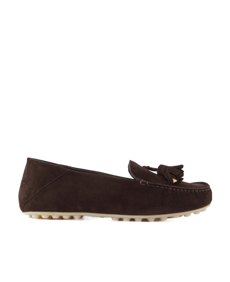 Loro Piana Dotted Soles Love Shoes In Brown