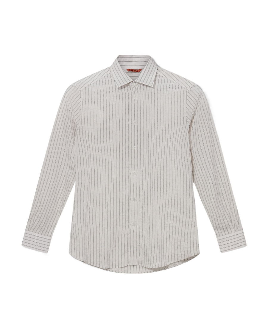 BARENA VENEZIA LONG-SLEEVED STRIPED SHIRT 