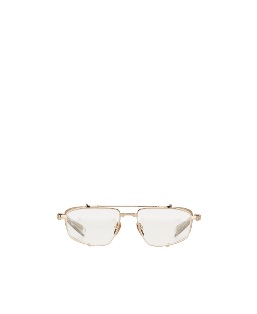 Balmain Metal Frame Flat Mirror In White