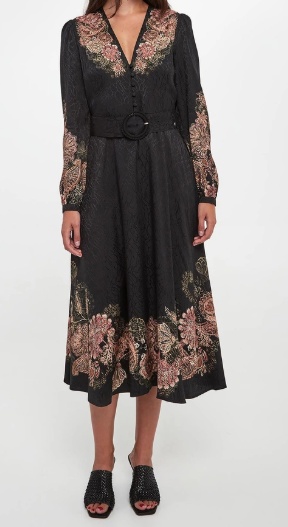 Twinset A Mid-length Dress In Black