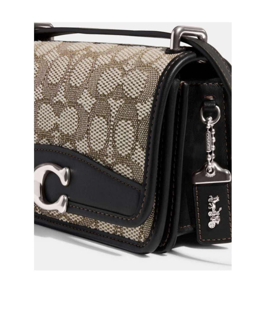 Coach Restored Bandit Crossbody In Signature Textile Jacquard In Black