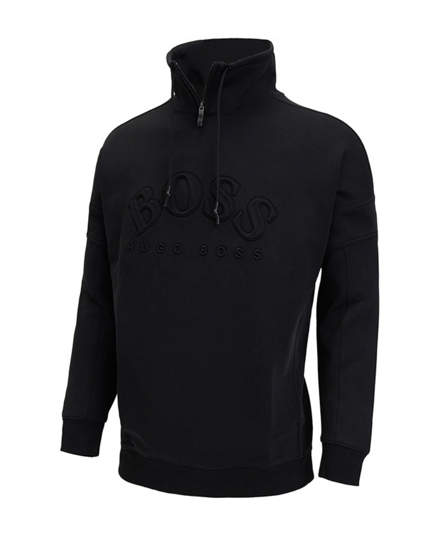 HUGO BOSS LOGO DETAILS SWEATER