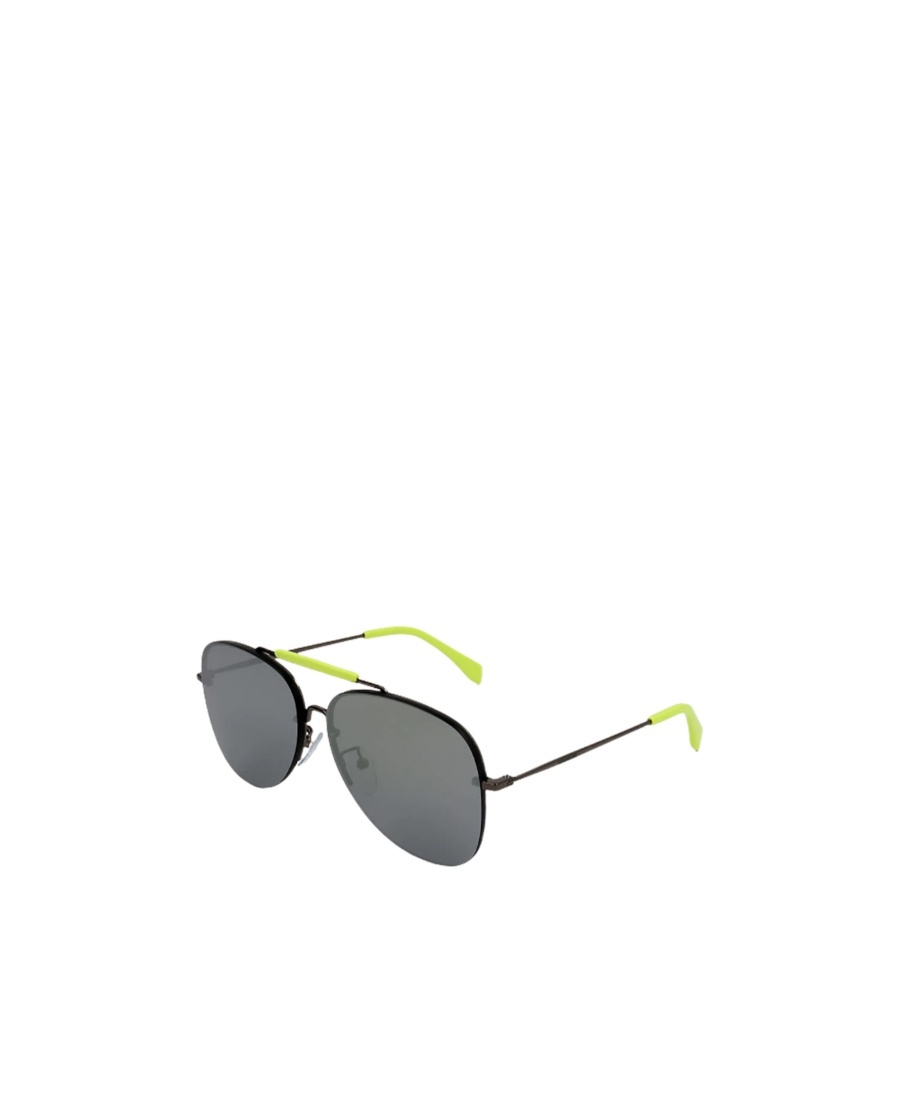 Zadig & Voltaire Zadig  Voltaire Aviator Frame Sunglasses In Gray