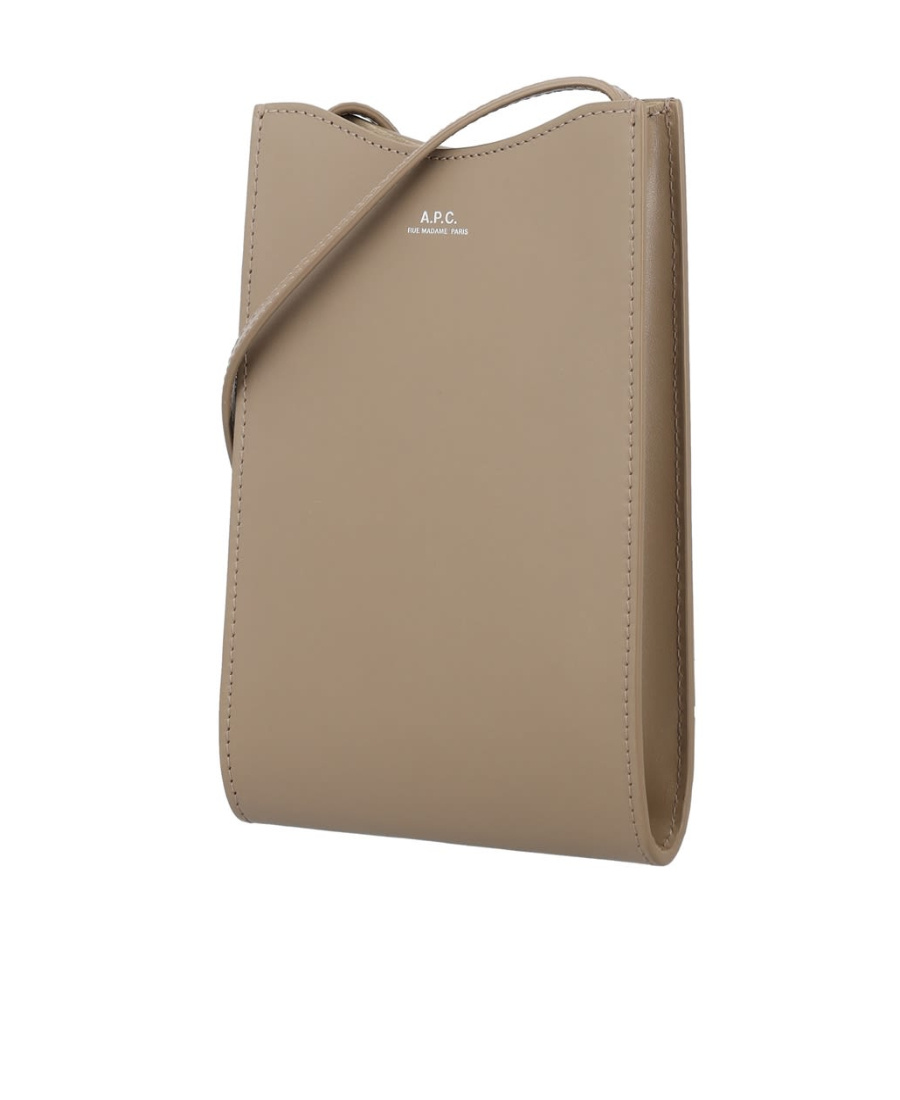 Apc Jamie Noisette Neck Pouch In Nude