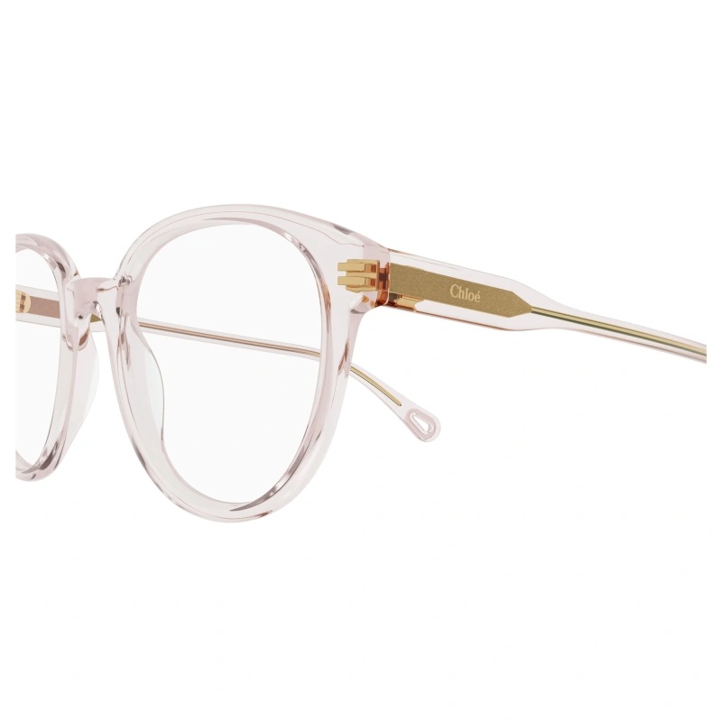 Chloé Oval Frame Glasses In White