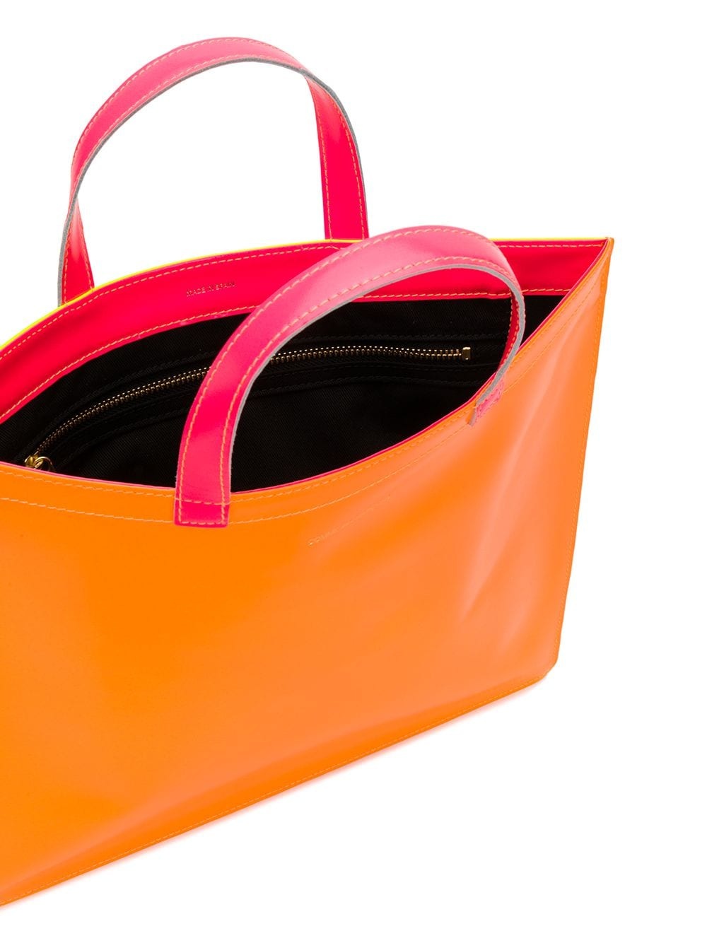 Shop Comme Des Garçons Super Flou Tote Bag In Orange