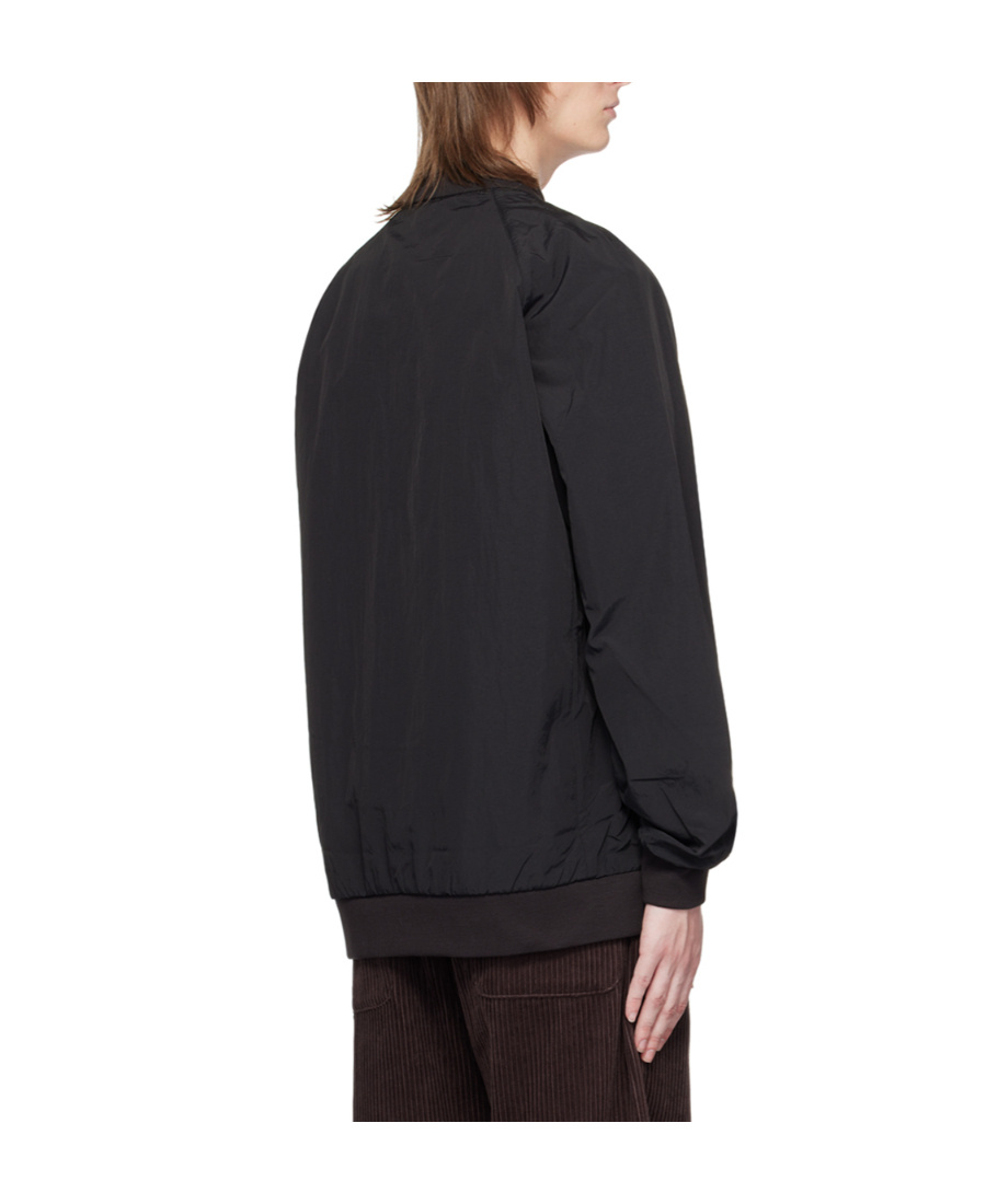 Canada Goose Logo Patch Bomber Jacket In Black