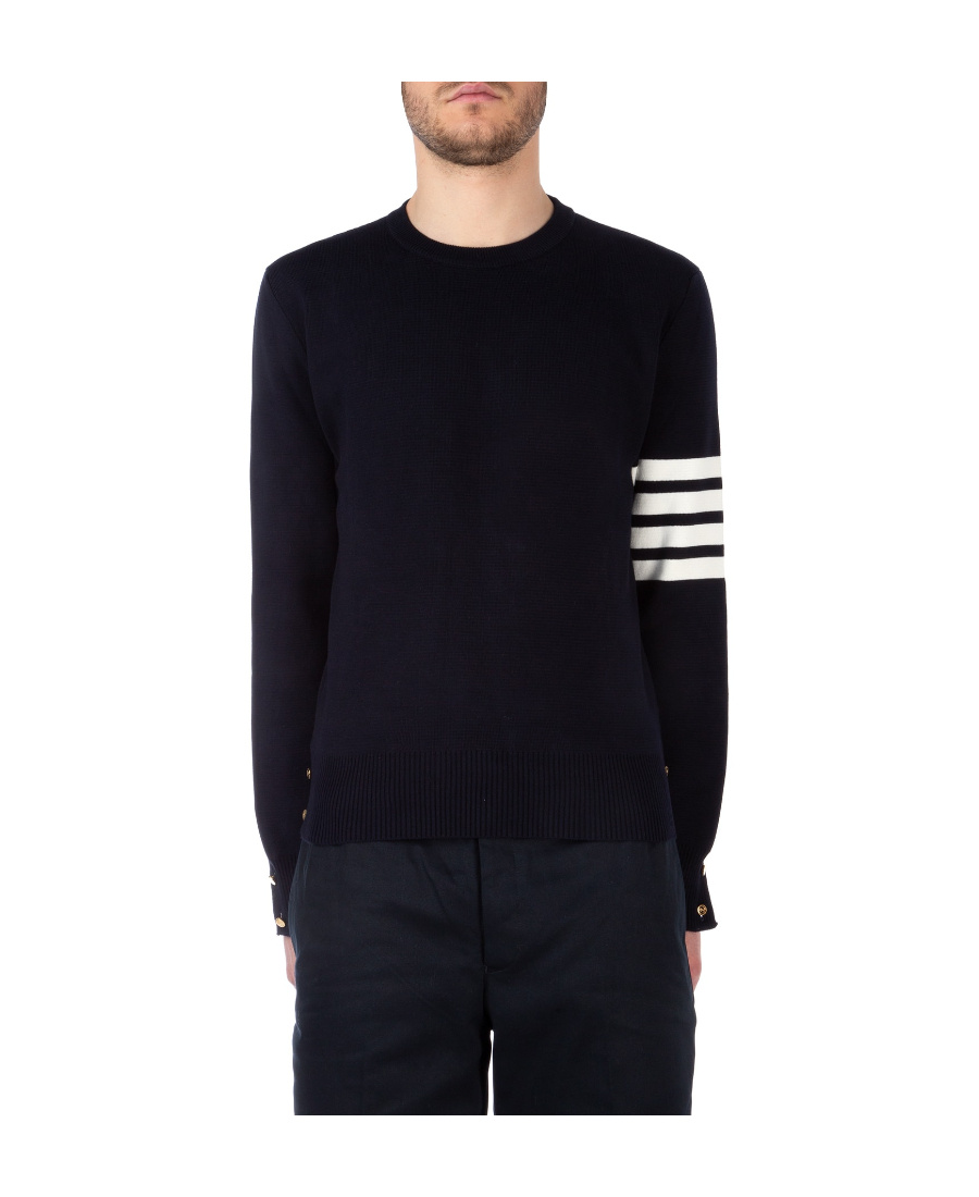 Thom Browne Sweaters In Black