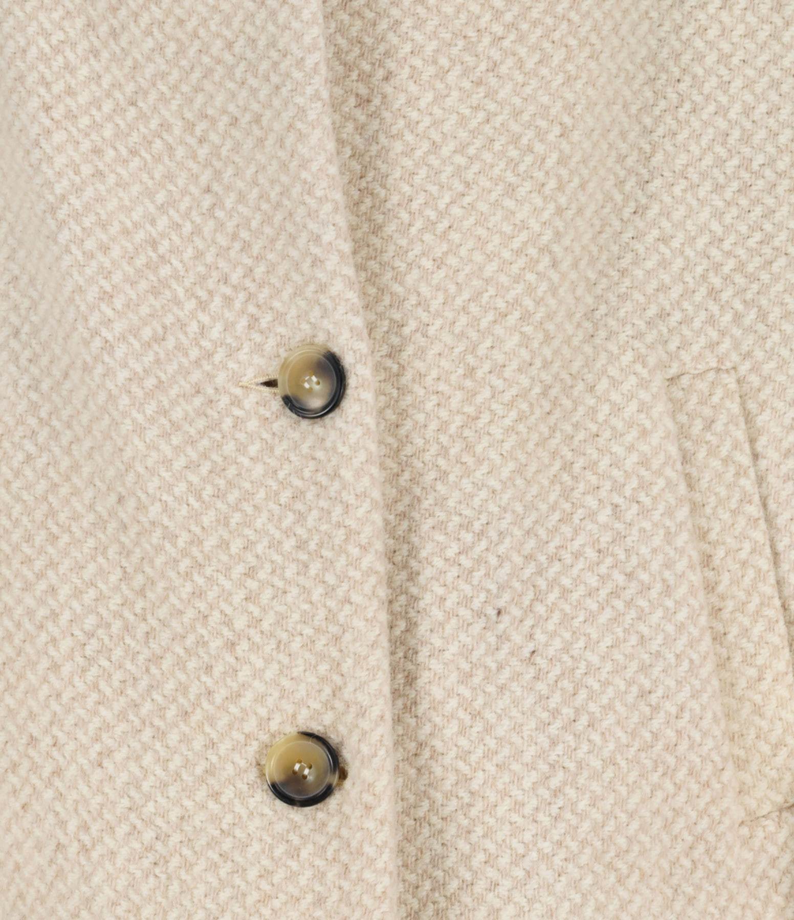 Isabel Marant Étoile Drogo Wool Jacket In Nude