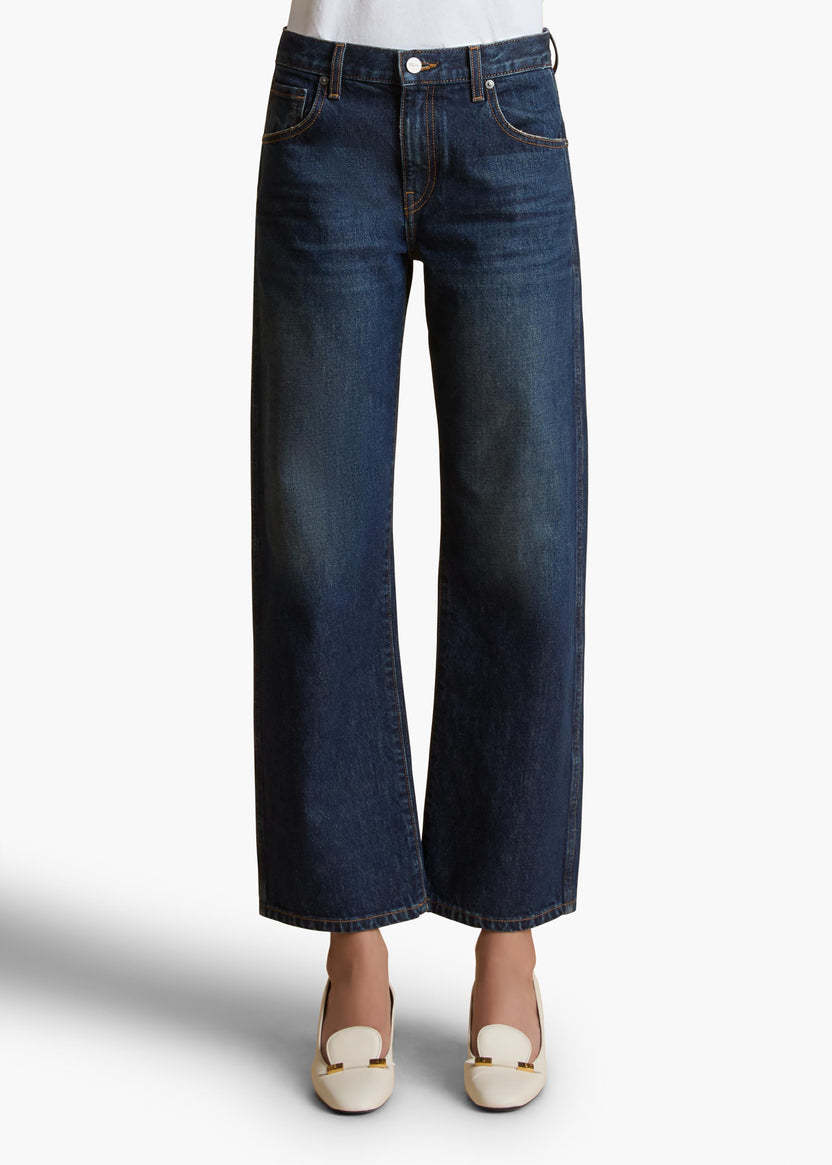 Khaite Kerrie Jeans In Black