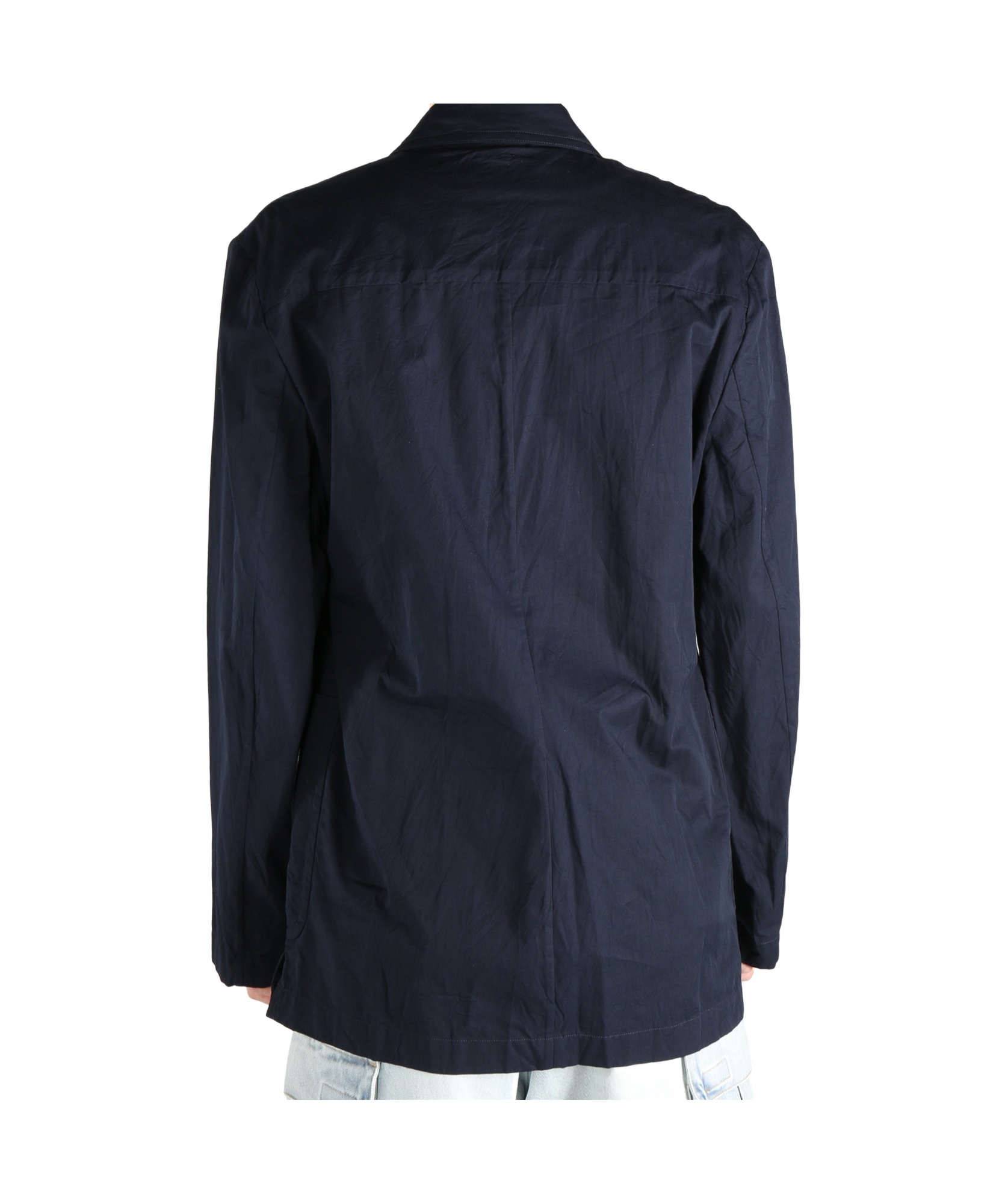 Dries Van Noten Long-sleeved Suit Coat In Black