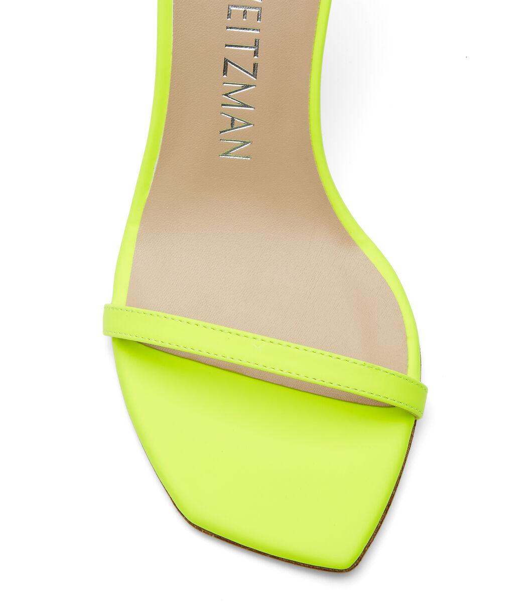 Stuart Weitzman Nudistsong Open-toe Sandals In Yellow