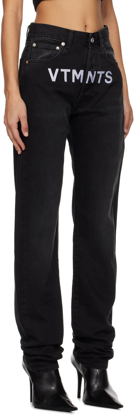 VTMNTS MULTI-POCKET DENIM TROUSERS 