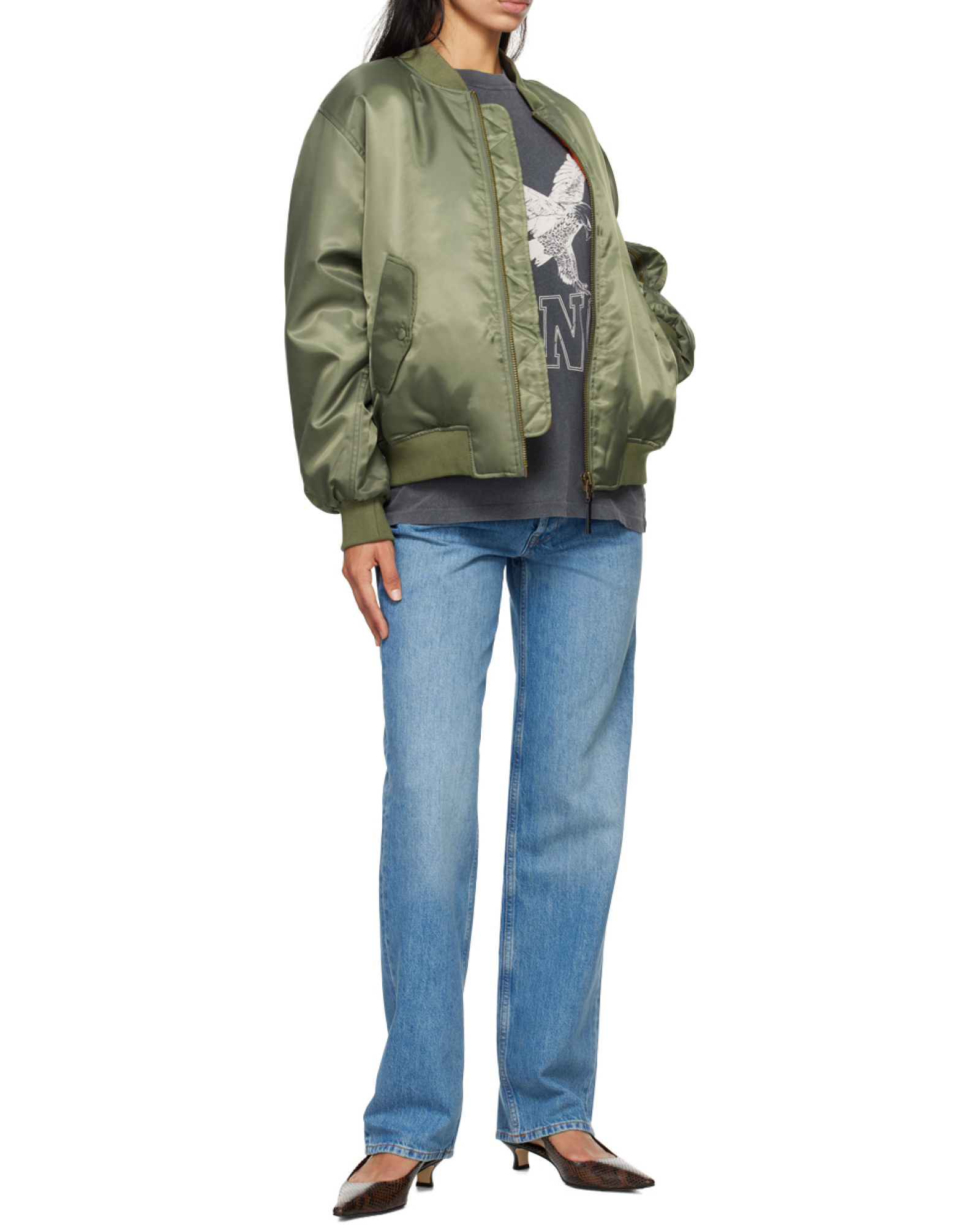 ANINE BING JEANS WITH BELT LOOPS