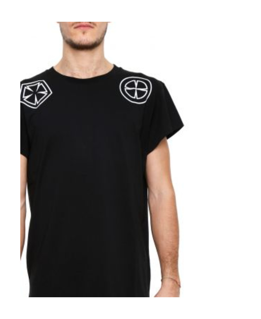Marcelo Burlon County Of Milan Print T-shirt In Black