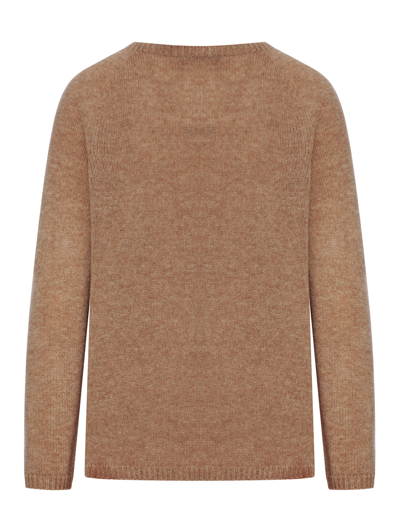 Max Mara Crew Neck Sweater In Brown