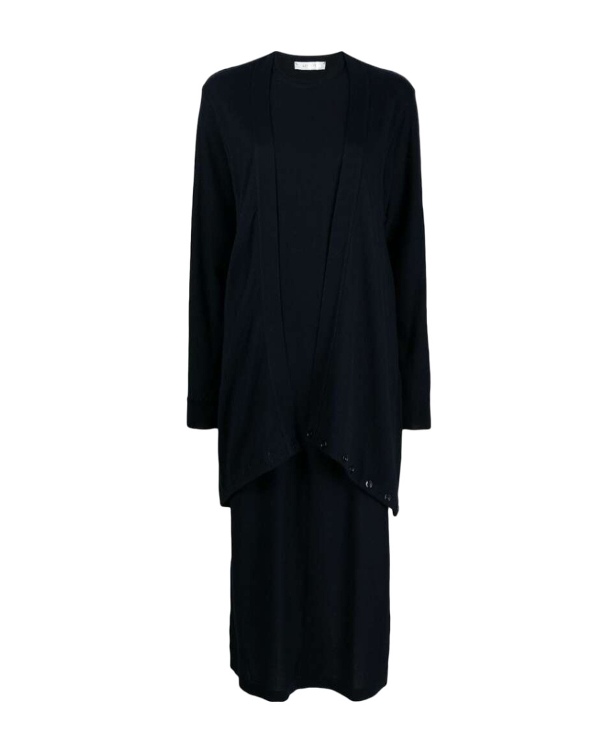 LEMAIRE WOOL-BLEND MIDI DRESS