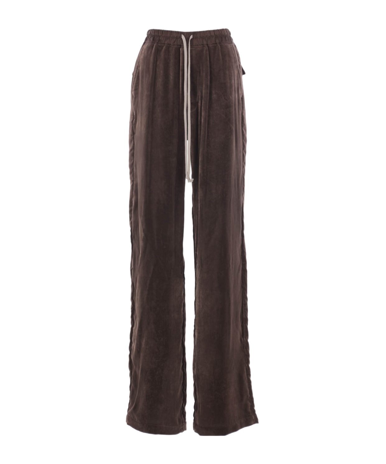 Rick Owens Geth Belas Drawstring Trousers In Black