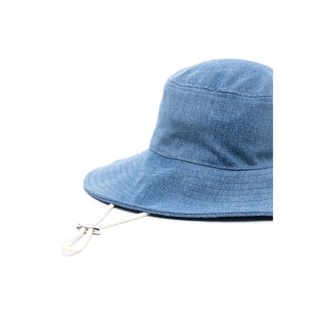 Isabel Marant Delya Embroidered Bucket Hat In Blue