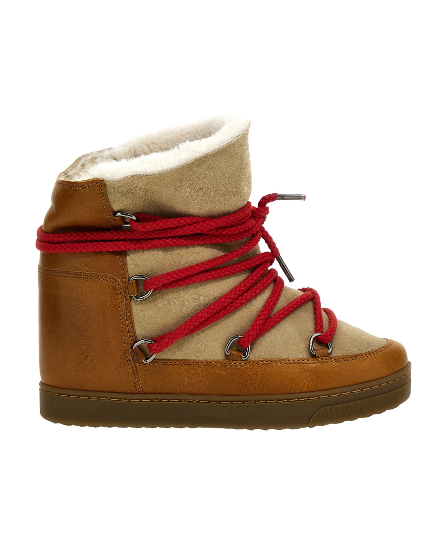 Isabel Marant Nowles Suede Ankle Boots In Brown