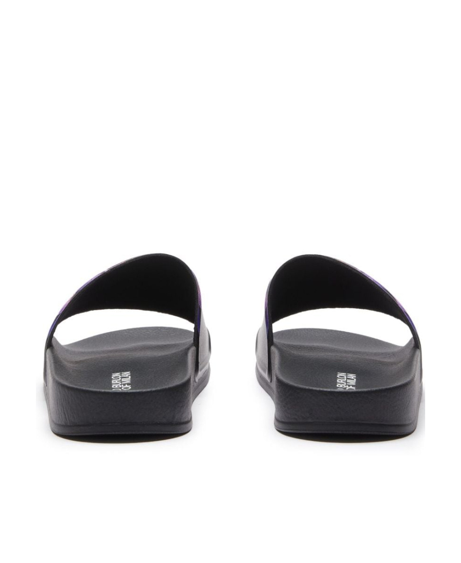 Marcelo Burlon County Of Milan Icon Wings Slides In Black