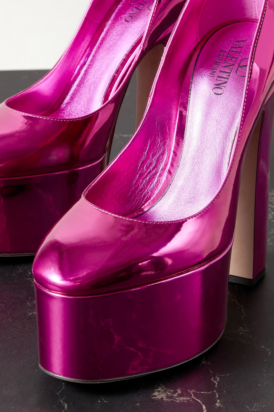 Valentino Tan-go High Heels In Pink