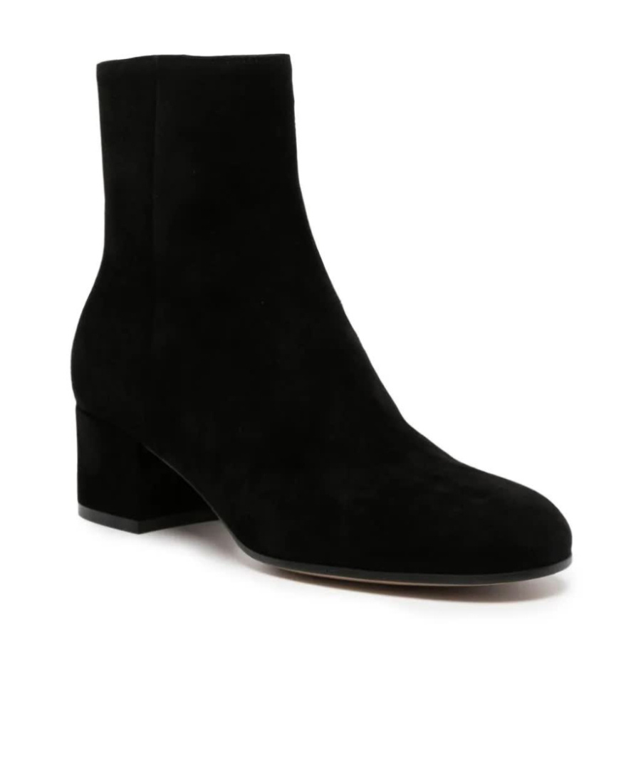 Gianvito Rossi Woman Ankle Boots Black Size 7 Leather In Black