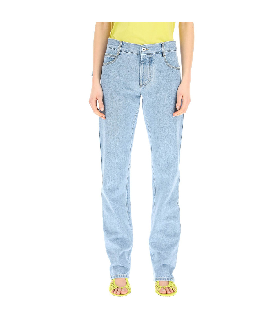 BOTTEGA VENETA STRAIGHT-LEG DENIM JEANS