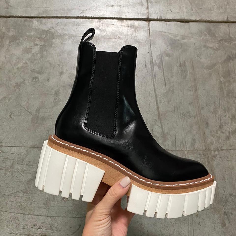 Stella Mccartney Alter Nappa Emilie Boots In Black