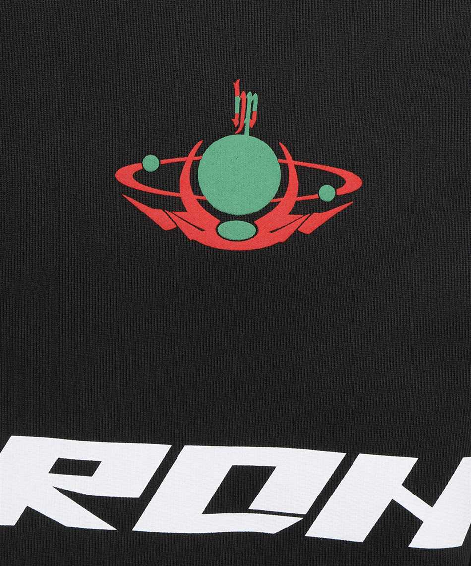 Heron Preston Printed Cotton Sweatshirt In Black