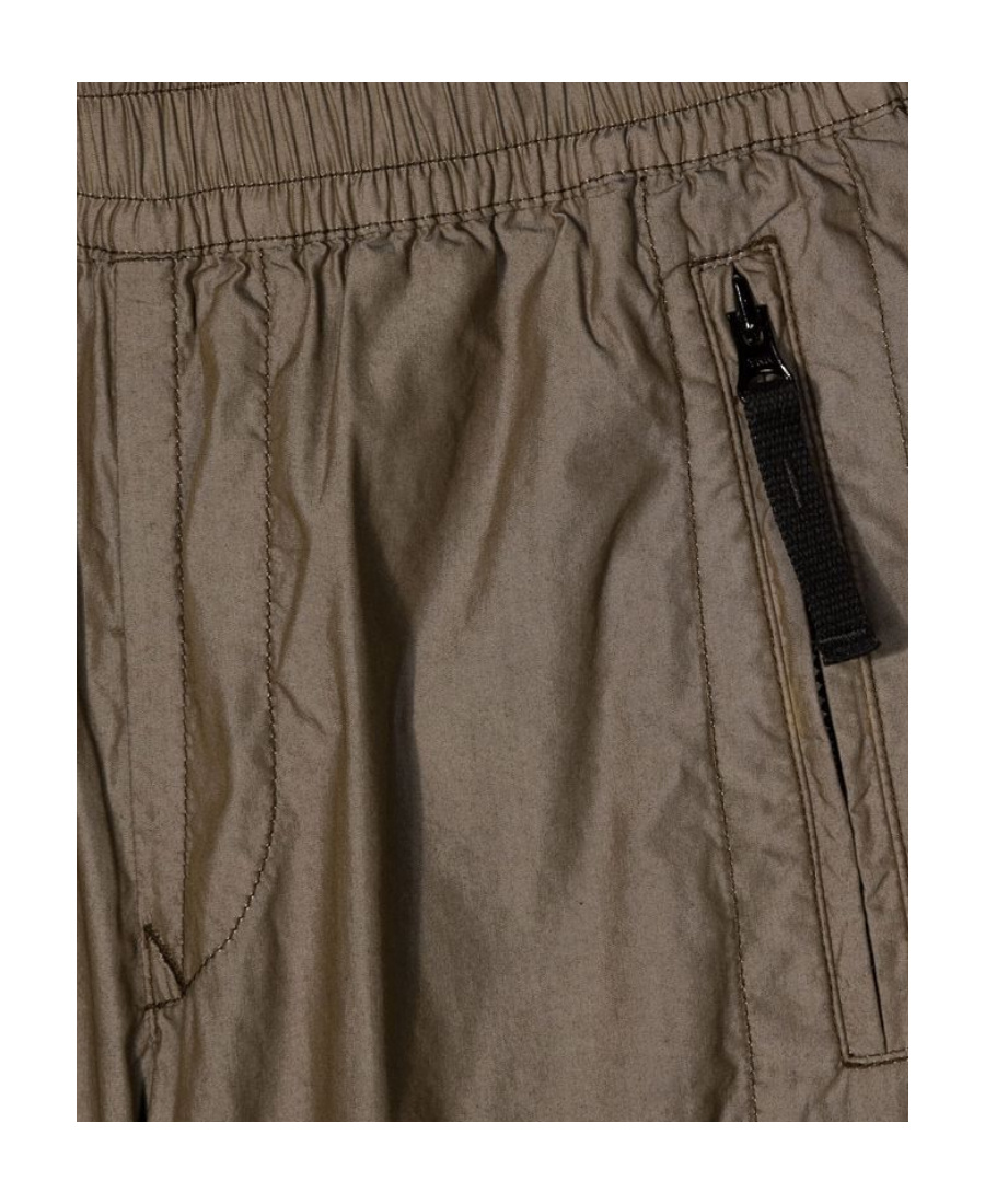 Stone Island Compass-patch Track Pants In Green