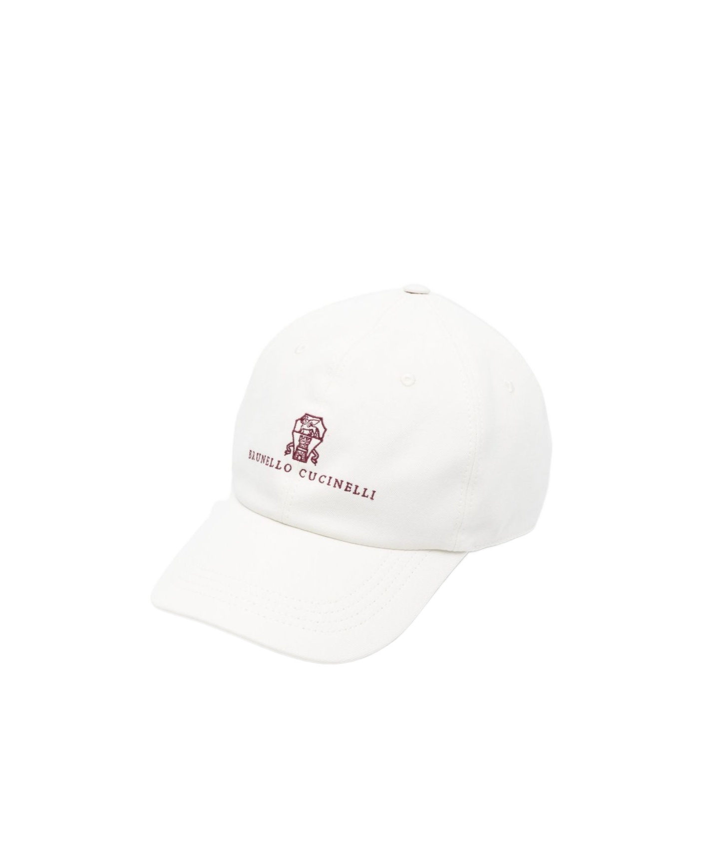 Brunello Cucinelli Logo-embroidered Baseball Hat In White