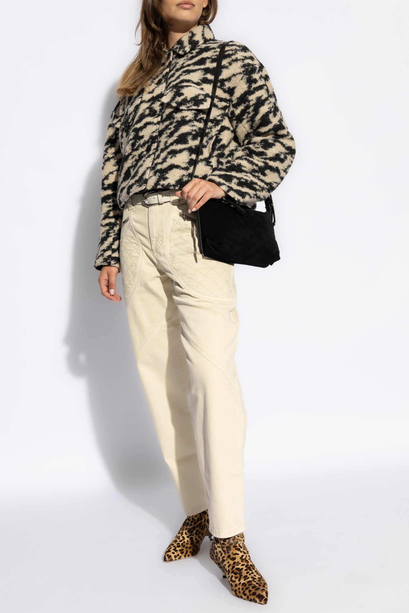 ISABEL MARANT ÉTOILE ZEBRA-PRINT JACKET