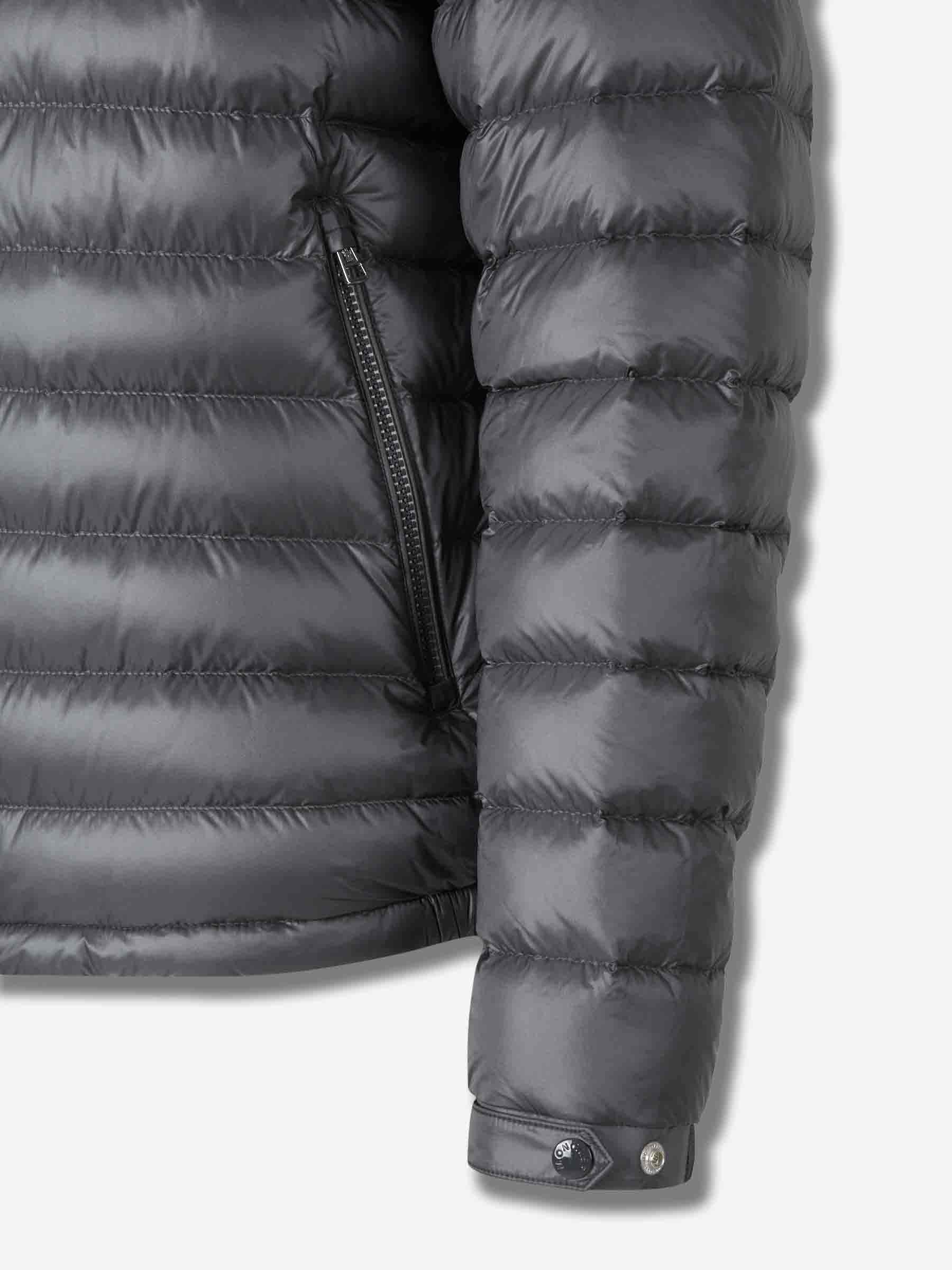 Moncler Arnique Padded Jacket In Gray