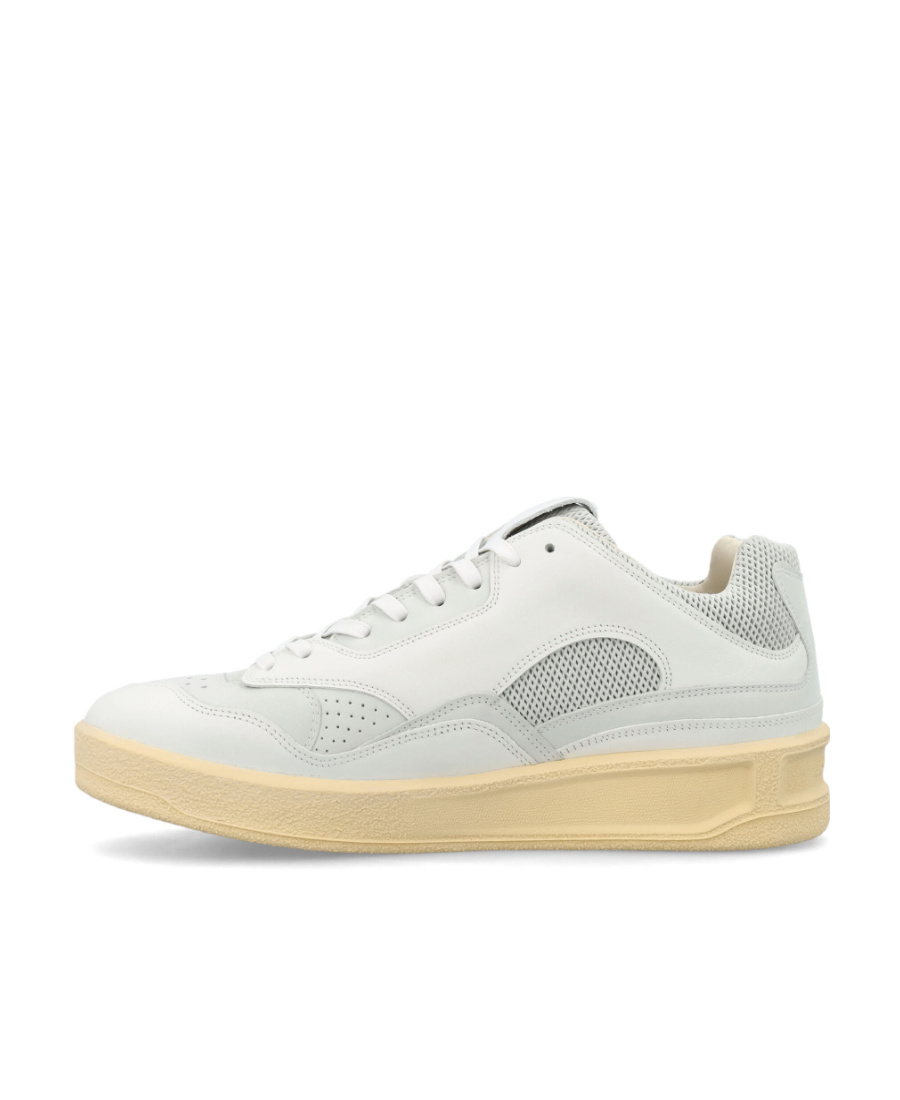 Jil Sander Panelled Low-top Sneakers In White