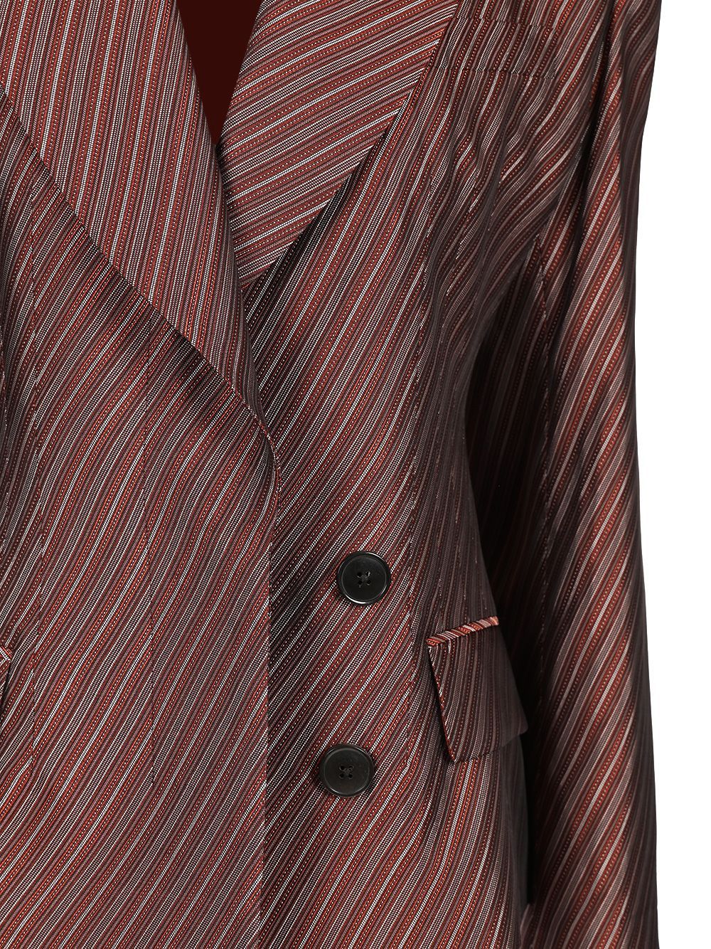 Dries Van Noten Bohana Blazer Jacket Jackets Bordeaux In Red