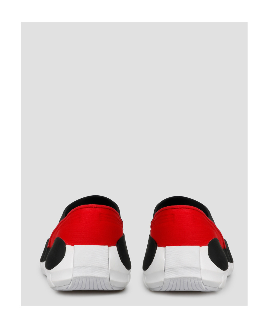 Maison Margiela Mm22 X Reebok Rubber Unisex Slip On Sneakers With Cutouts In Black
