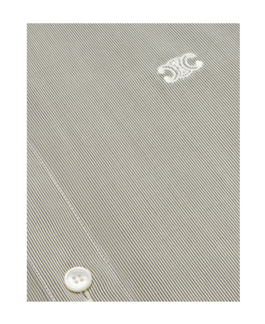 CELINE ROMY STRIPED SHIRT