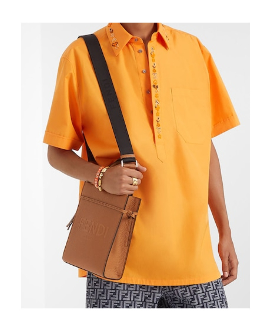 Fendi Go To Shopper Mini Bag In Brown
