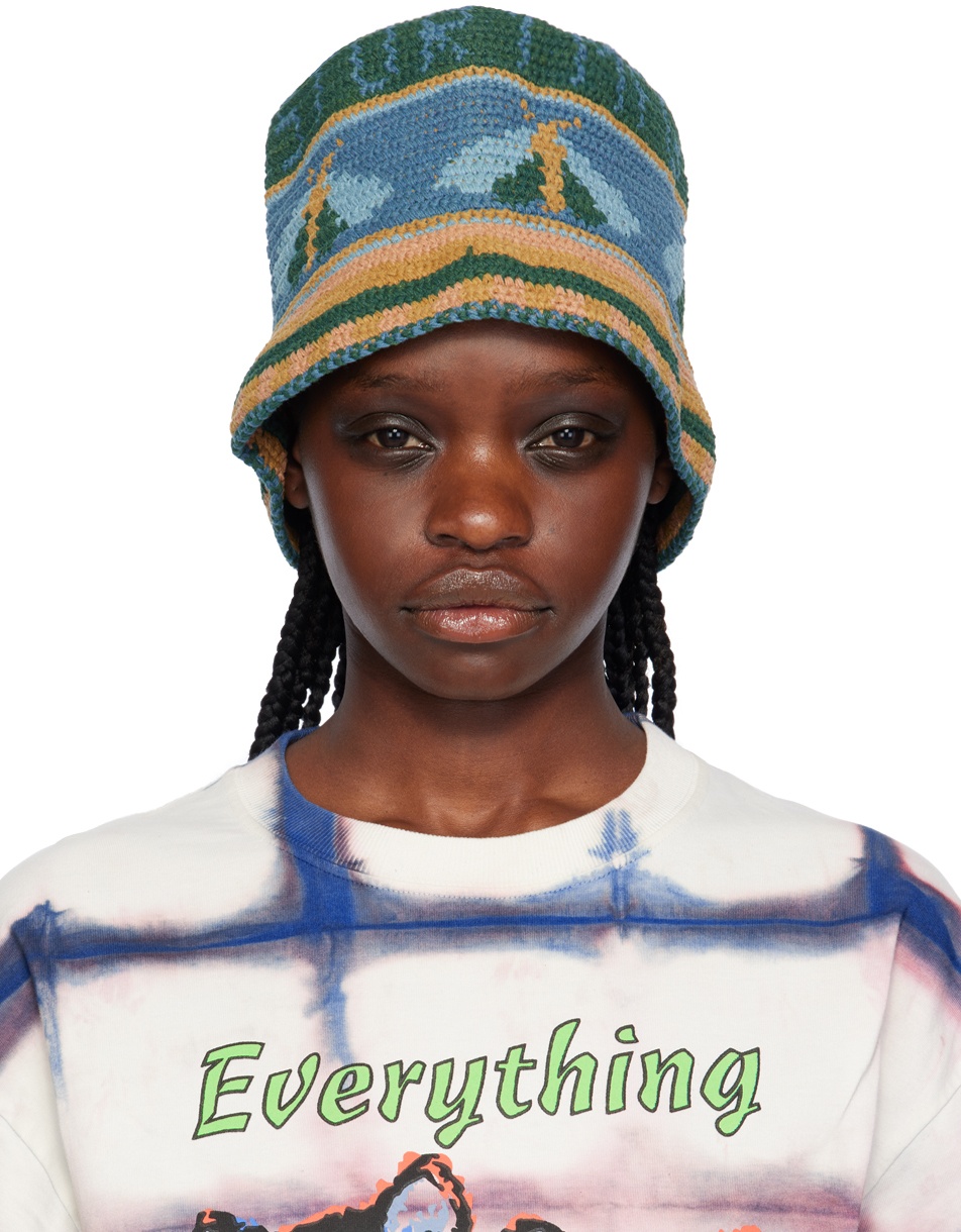 Story Mfg. Multicolor Brew Hat In Green
